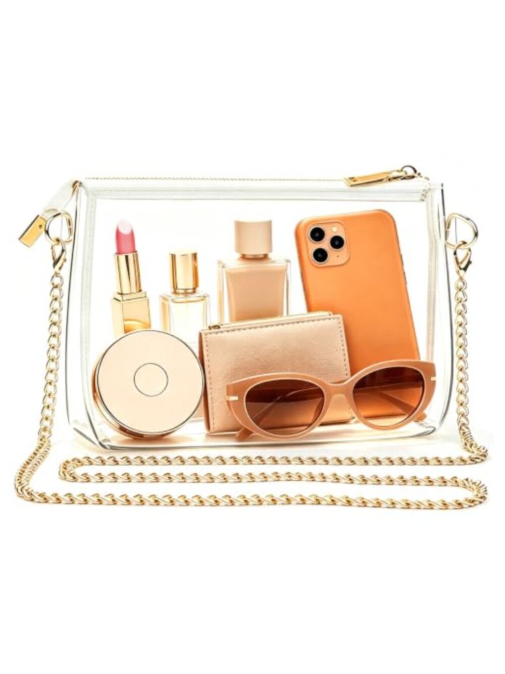 Clear Crossbody Bag Stadium Approved Concert Shoulder Purse